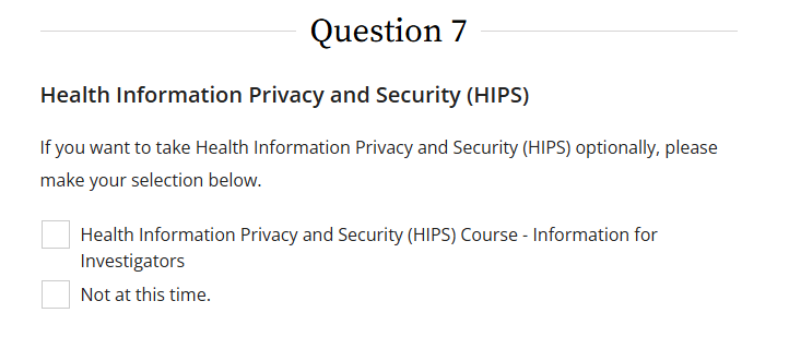 Question 7 - HIPS
